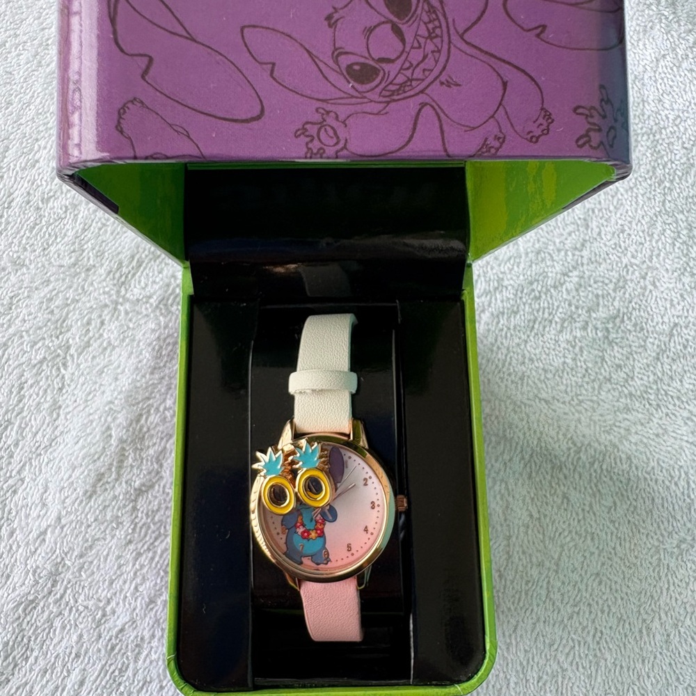 Disney STITCH Glasses Watch New in Box LILO and Stitch!